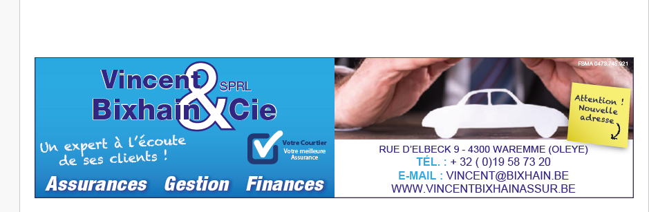 SPRL Vincent Bixhain & Cie Gestion et Finances - logo